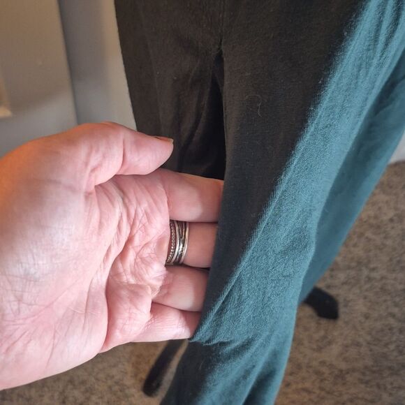 Women's Casual Simple Dark Green Tank Dress w Pockets sz 1X - Picture 8 of 8